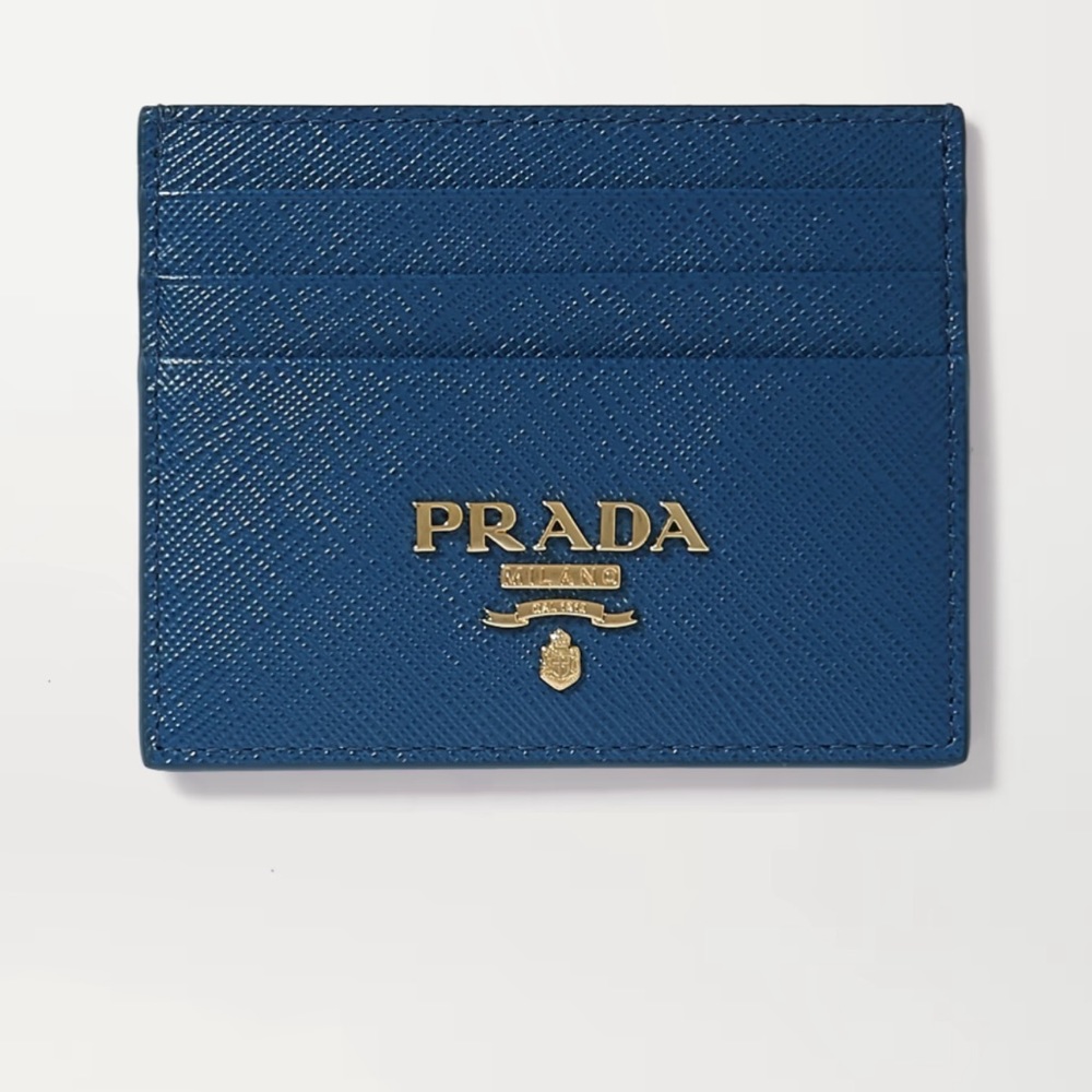 Blue Prada Cardholder